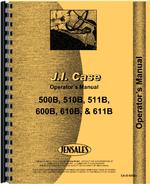 Operators Manual for Case 510B Tractor
