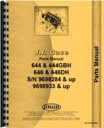 Parts Manual for Case 646 Lawn & Garden Tractor