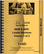 Service Manual for Case 680B Tractor Loader Backhoe