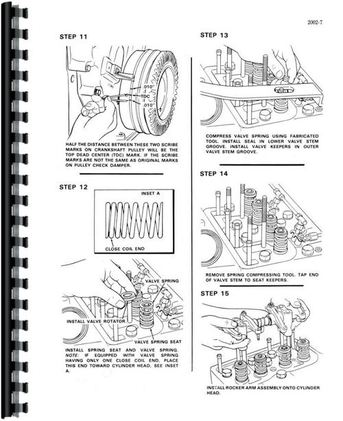 Service Manual for Case 680E Tractor Loader Backhoe Sample Page From Manual