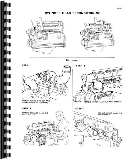 Service Manual for Case 680E Tractor Loader Backhoe Sample Page From Manual