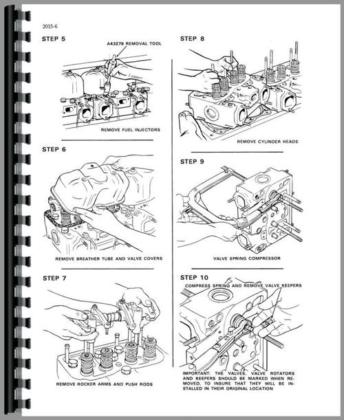 Service Manual for Case 680G Tractor Loader Backhoe Sample Page From Manual