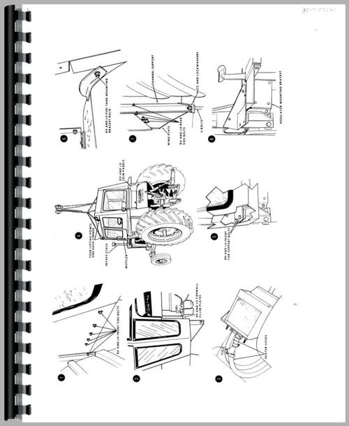 Service Manual for Case 730 Tractor Sample Page From Manual