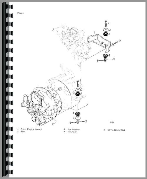 Service Manual for Case 855D Crawler Sample Page From Manual