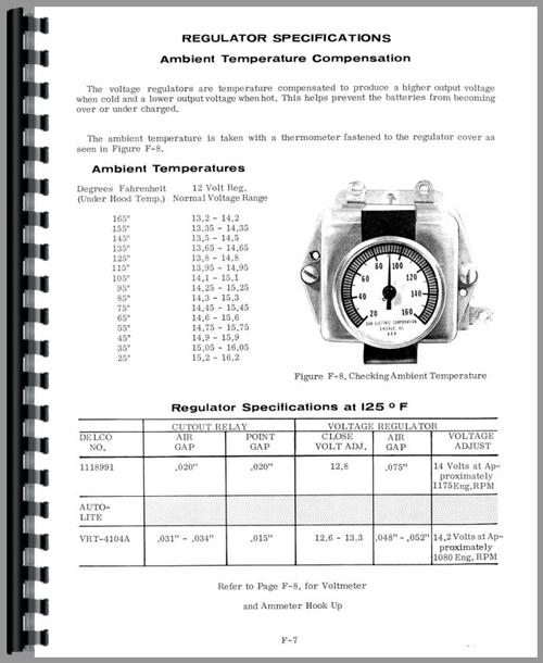 Service Manual for Case 930 Tractor Sample Page From Manual