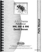 Parts Manual for Case 996 Tractor