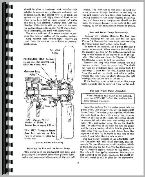 Service Manual for Case D Tractor Sample Page From Manual