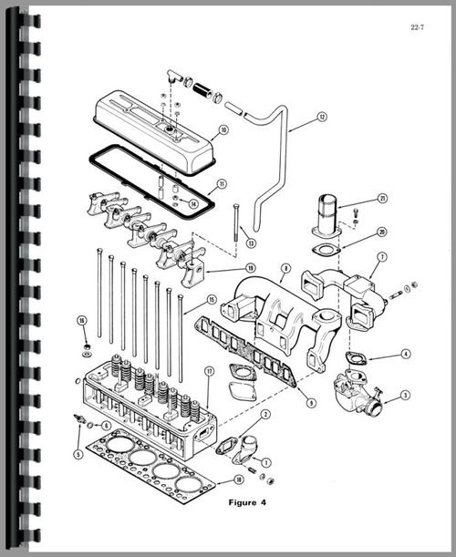 Service Manual for Case G148 Engine Sample Page From Manual