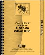 Parts Manual for Case S Tractor