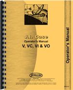 Operators Manual for Case V Tractor