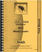 Parts Manual for Case W7C Wheel Loader