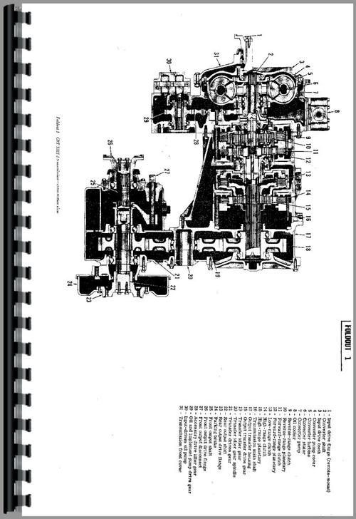 Service Manual for Case W9A Wheel Loader Sample Page From Manual