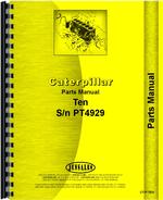 Parts Manual for Caterpillar 10 Crawler