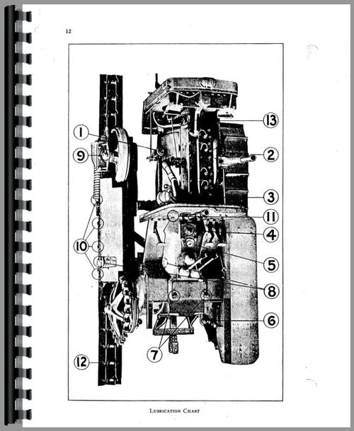 Service Manual for Caterpillar 15 Crawler Sample Page From Manual