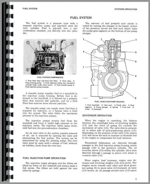 Service Manual for Caterpillar 16 Grader Sample Page From Manual