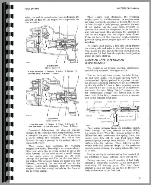 Service Manual for Caterpillar 3145 Engine Sample Page From Manual