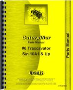 Parts Manual for Caterpillar 6 Traxcavator