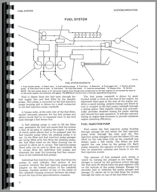Service Manual for Caterpillar 641B Tractor Scraper Sample Page From Manual