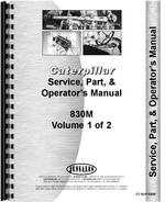 Parts Manual for Caterpillar 830MB Tractor Dozer
