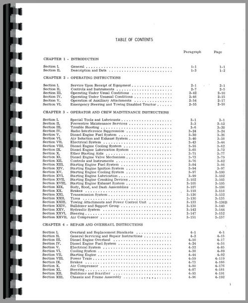 Parts Manual for Caterpillar 830MB Tractor Dozer Sample Page From Manual