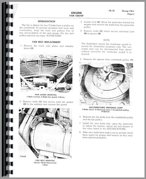 Service Manual for Caterpillar 933 Traxcavator Sample Page From Manual