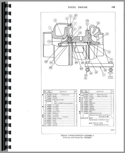 Parts Manual for Caterpillar 944 Traxcavator Sample Page From Manual