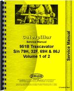 Service Manual for Caterpillar 951B Traxcavator
