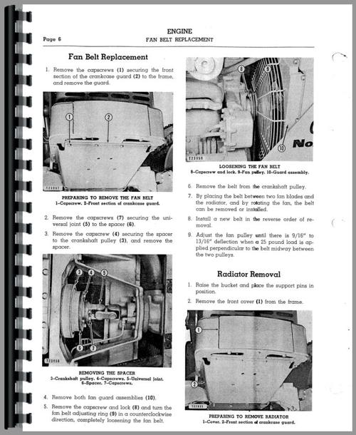 Service Manual for Caterpillar 955 Traxcavator Sample Page From Manual