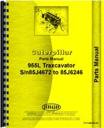 Parts Manual for Caterpillar 955L Traxcavator