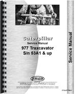 Service Manual for Caterpillar 977 Traxcavator