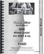 Service Manual for Caterpillar 988B Wheel Loader
