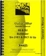 Operators Manual for Caterpillar 9U Bulldozer Attachment