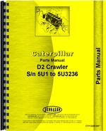 Parts Manual for Caterpillar D2 Crawler