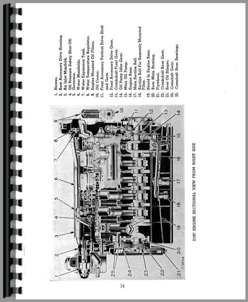 Service Manual for Caterpillar D364 Engine Sample Page From Manual