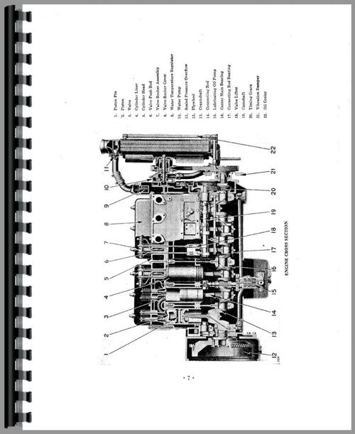 Service Manual for Caterpillar D6 Crawler Sample Page From Manual