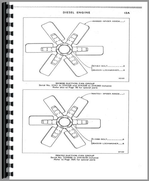 Operators Manual for Caterpillar D6 Crawler Sample Page From Manual