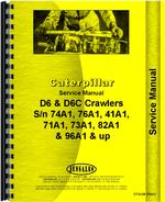 Service Manual for Caterpillar D6C Crawler