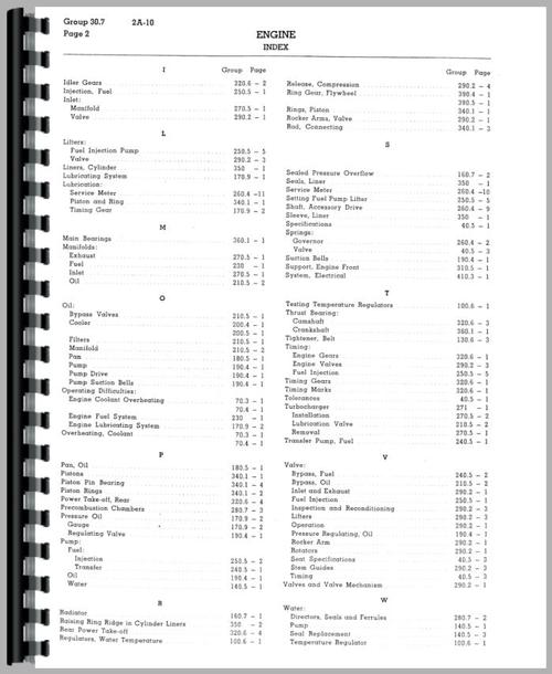 Service Manual for Caterpillar D7 Crawler Sample Page From Manual