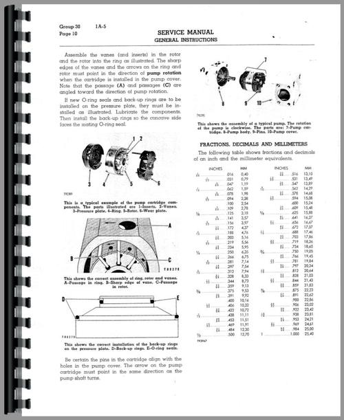 Service Manual for Caterpillar D7E Crawler Sample Page From Manual