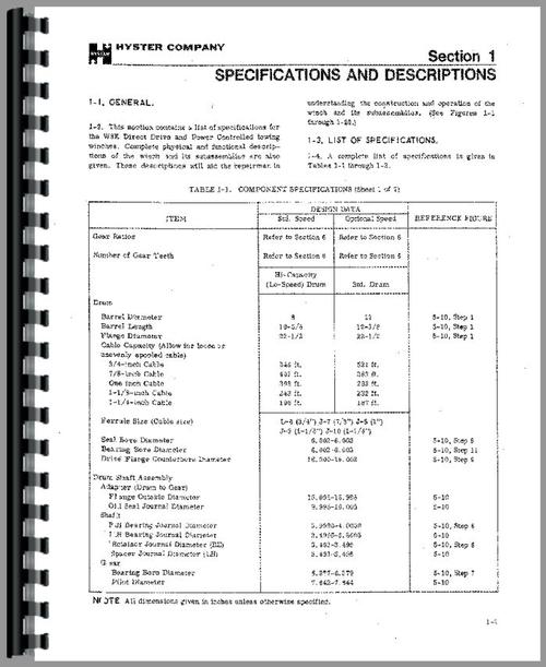 Service Manual for Caterpillar D7K Crawler Sample Page From Manual