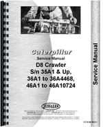 Service Manual for Caterpillar D8 Crawler