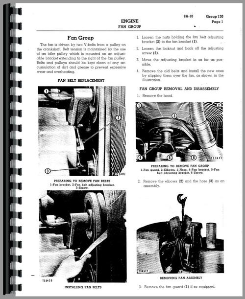 Service Manual for Caterpillar D8 Crawler Sample Page From Manual