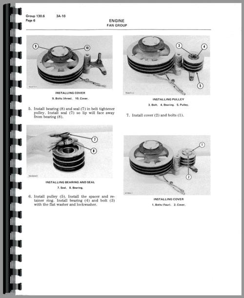 Service Manual for Caterpillar D9 Crawler Sample Page From Manual