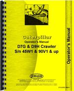 Operators Manual for Caterpillar D9H Crawler