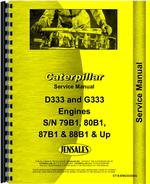 Service Manual for Caterpillar G333 Engine