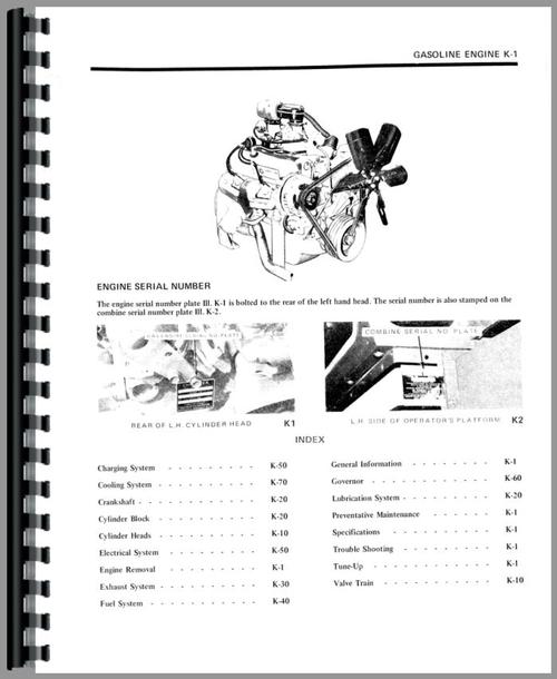 Service Manual for Chrysler 318 Engine Sample Page From Manual