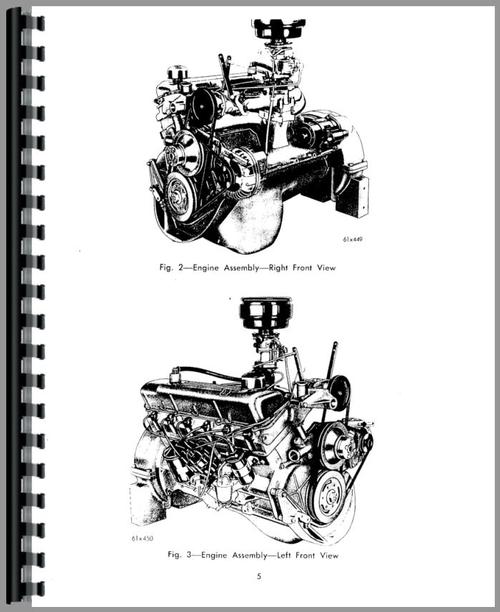 Operators Manual for Chrysler HB-225 Engine Sample Page From Manual