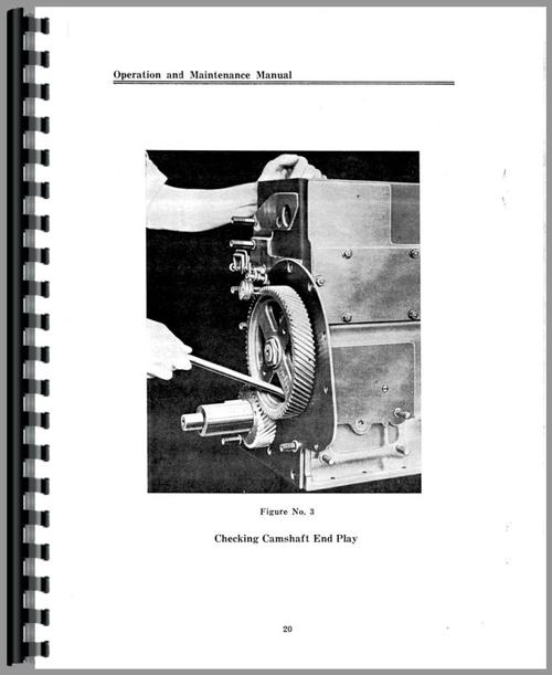 Service Manual for Continental Engines R513 Engine Sample Page From Manual