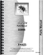 Parts Manual for Deutz (Allis) D3006 Tractor
