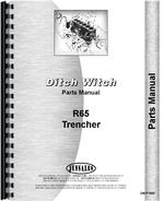 Parts Manual for Ditch Witch R-65 Trencher